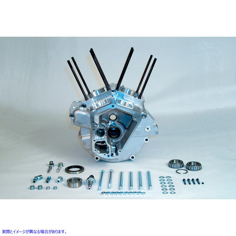 10-0005 ストックボアエンジンクランクケースセット 取寄せ Vツイン Stock Bore Engine Crankcase Set (検索用／ S&S Cycle 31-0