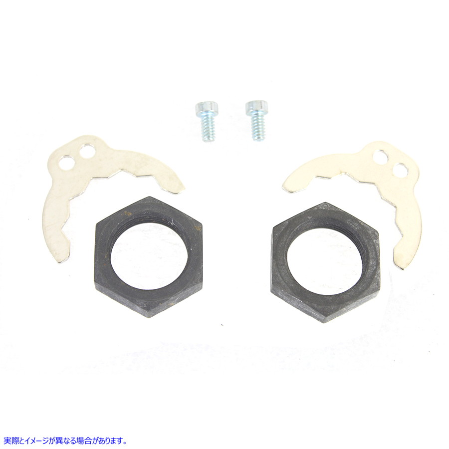 10-0336 クランクピンナットとロックキット 取寄せ Vツイン Crank Pin Nut and Lock Kit (検索用／