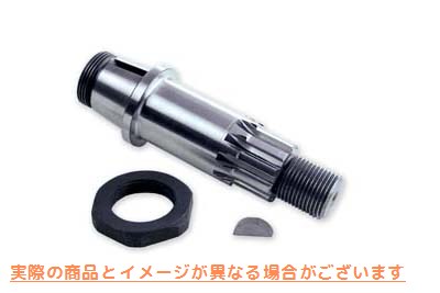 10-0455 S&Sエンジン 6°テーパースプロケットシャフト 取寄せ Vツイン S&S Engine 6ｰ Taper Sprocket Shaft (検索用／ S&S Cycl