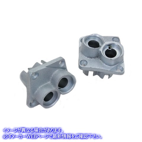 10-0923 ホワイト亜鉛タペットブロックセット 取寄せ Vツイン White Zinc Tappet Block Set (検索用／