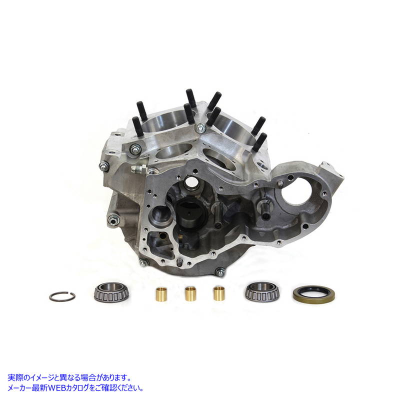 10-0969 OHO ベアエンジンケースセット 取寄せ Vツイン OHO Bare Engine Case Set (検索用／