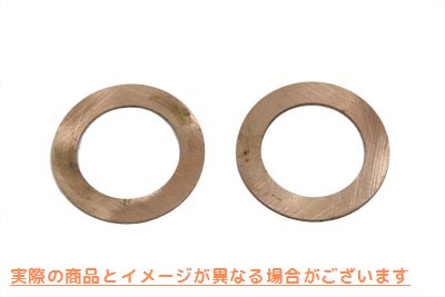 10-1215 フライホイール クランクピン スラストワッシャー セット .055 ブロンズ 取寄せ Vツイン Flywheel Crank Pin Thrust Was