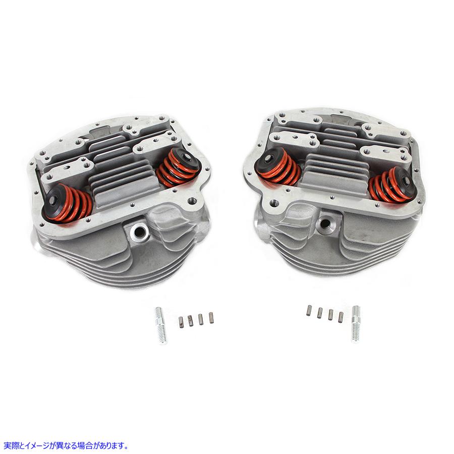 10-1957 バルブ付雲台シリンダヘッドセット Panhead Cylinder Head Set with Valves 取寄せ Vツイン (検索用／