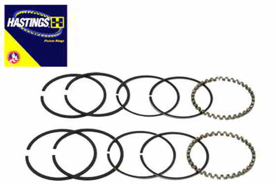 11-0100 900cc ピストンリングセット スタンダード 取寄せ Vツイン 900cc Piston Ring Set Standard (検索用／ Hastings Rings 6