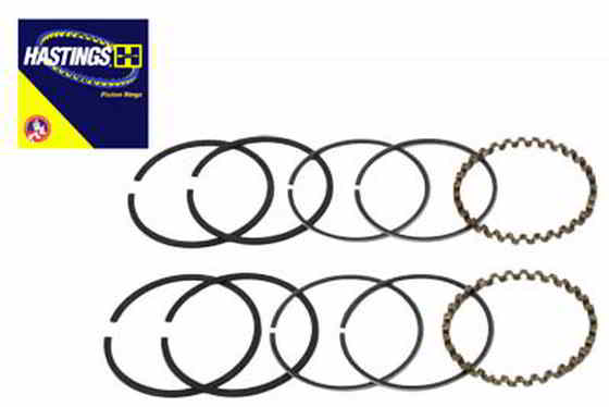 11-0146 ヘイスティングス ピストン リング セット .020 オーバーサイズ 取寄せ Vツイン Hastings Piston Ring Set .020 Oversiz
