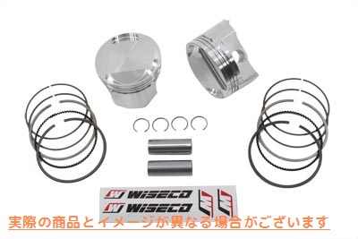 11-0156 ピストンキット .045 オーバーサイズ Piston Kit .045 Oversize 取寄せ Vツイン (検索用／