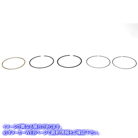 11-0291 107 インチ ツイン カム ピストン リング セット スタンダード 107 inch Twin Cam Piston Ring Set Standard 取寄せ Vツ