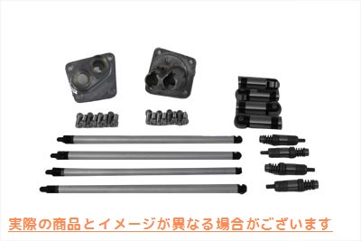 11-0591 油圧タペットブロックキット 亜鉛仕上げ Hydraulic Tappet Block Kit Zinc Finish 取寄せ Vツイン (検索用／