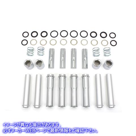 11-0824 TC-88 プッシュロッドカバーキット クローム TC-88 Pushrod Cover Kit Chrome 取寄せ Vツイン (検索用／