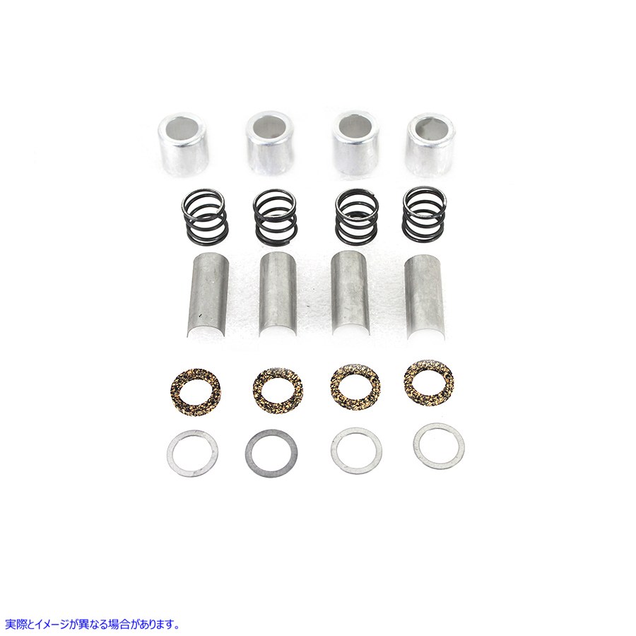 11-0899 1936 プッシュロッド カバー クリップ キット ステンレススチール 1936 Pushrod Cover Clip Kit Stainless Steel 取寄せ