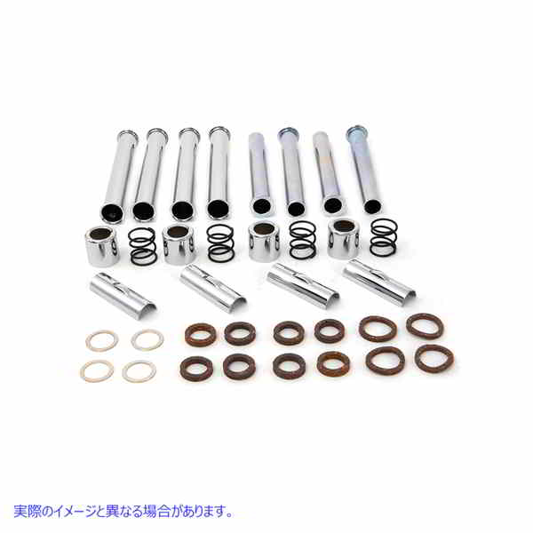 11-0905 プッシュロッドカバーキット 取寄せ Vツイン Pushrod Cover Kit (検索用／