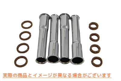 11-0922 ロアプッシュロッドカバーキット クローム Lower Pushrod Cover Kit Chrome 取寄せ Vツイン (検索用／17938-48B