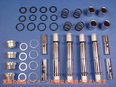 11-0935 プッシュロッドカバーキット 取寄せ Vツイン Pushrod Cover Kit (検索用／