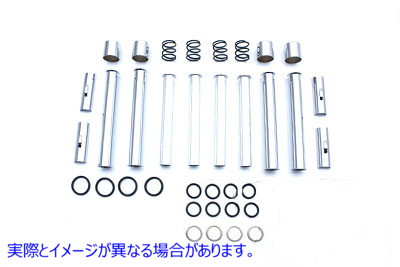 11-0937 プッシュロッドカバーキット 取寄せ Vツイン Pushrod Cover Kit (検索用／