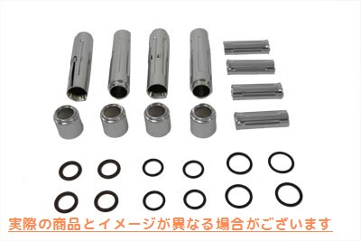 11-0943 プッシュロッドカバーセット Pushrod Cover Set 取寄せ Vツイン (検索用／18096-01A