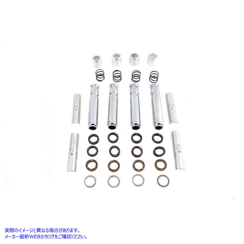 11-1102 1936 ナックルヘッド プッシュロッド カバー キット 1936 Knucklehead Pushrod Cover Kit 取寄せ Vツイン (検索用／