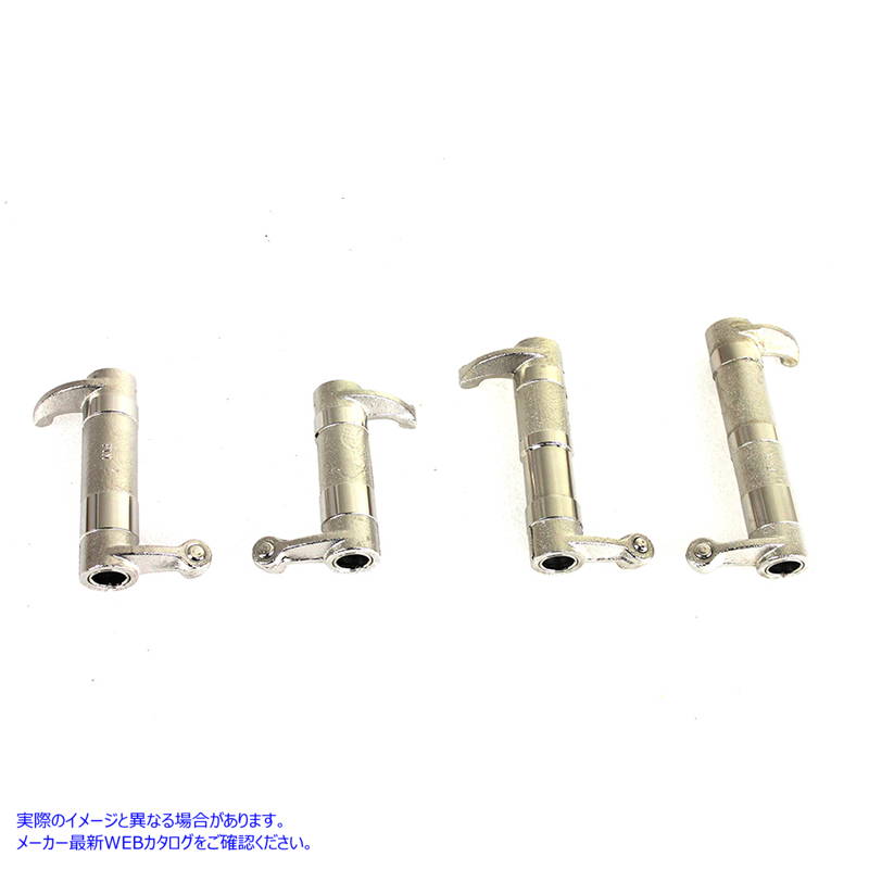 11-1209 ニッケルメッキナックルヘッドロッカーアームセット 取寄せ Vツイン Nickel Plated Knucklehead Rocker Arm Set (検索用