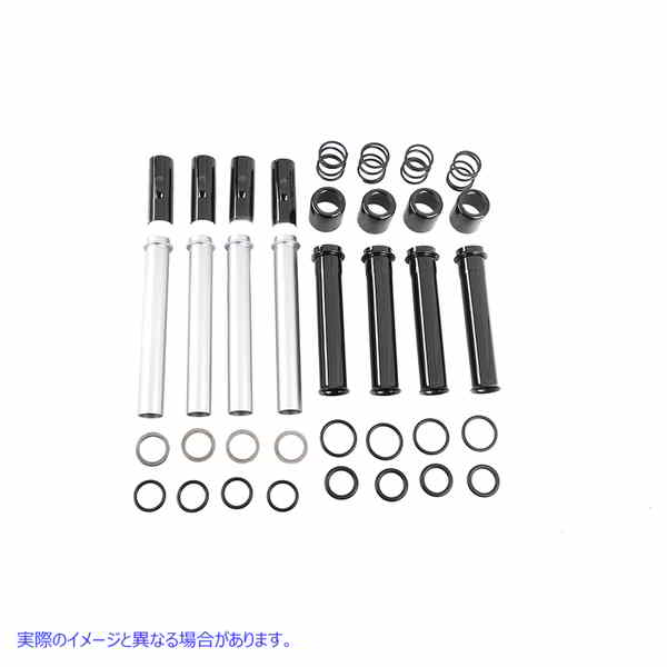 11-1213 M8 プッシュロッド カバー キット M8 Pushrod Cover Kit 取寄せ Vツイン (検索用／