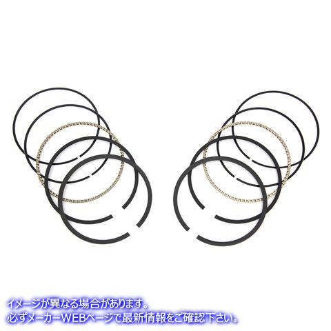 11-1413 1690cc ピストンリングセット 標準サイズ 1690cc Piston Ring Set Standard Size 取寄せ Vツイン (検索用／ Hastings Ri