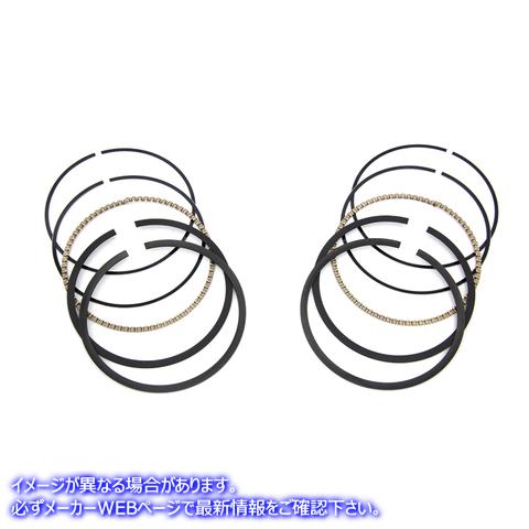 11-1414 1690cc ピストン リング セット .005 オーバーサイズ 1690cc Piston Ring Set .005 Oversize 取寄せ Vツイン (検索用／