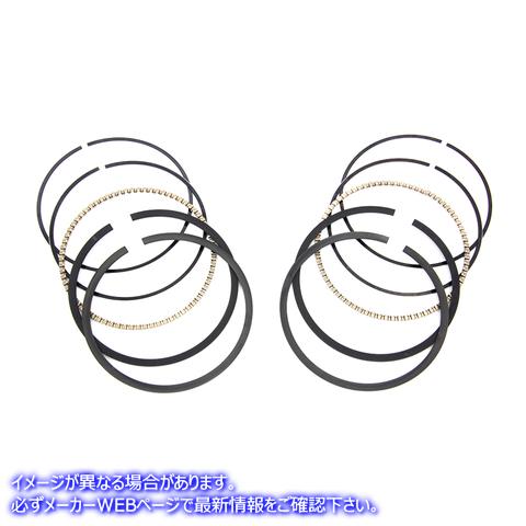 11-1415 1690cc ピストン リング セット .010 オーバーサイズ 1690cc Piston Ring Set .010 Oversize 取寄せ Vツイン (検索用／