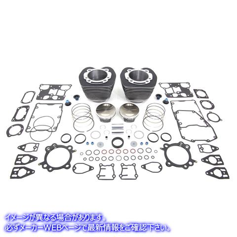 11-1523 110 CI シリンダーキット ブラック 取寄せ Vツイン 110 CI Cylinder Kit Black (検索用／92500039