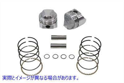 11-2241 1000cc ピストンセット .010 オーバーサイズ 取寄せ Vツイン 1000cc Piston Set .010 Oversize (検索用／ Keith Black K