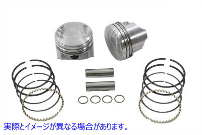 11-2251 80インチ FLH-FX ピストンセット スタンダード 取寄せ Vツイン 80 inch FLH-FX Piston Set Standard (検索用／ Keith Bl