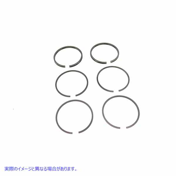 11-2561 45 インチ ピストン リング .010 鋳鉄 取寄せ Vツイン 45 inch Piston Ring .010 Cast Iron (検索用／