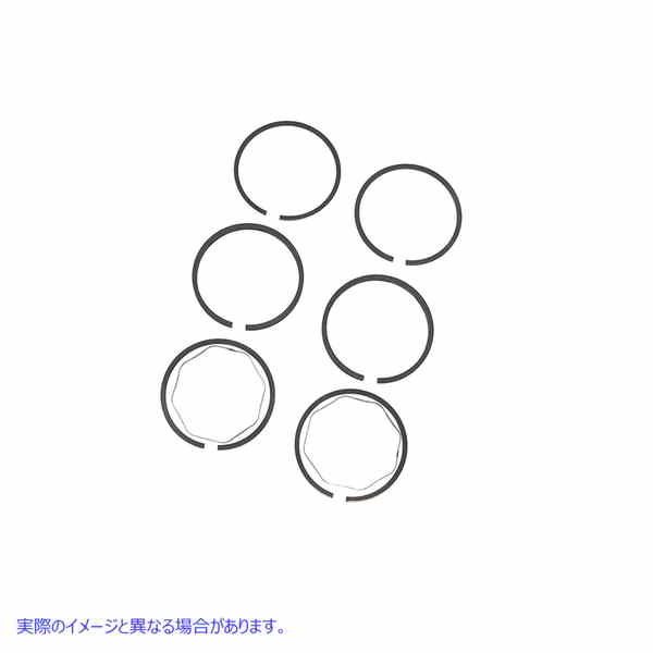 11-2564 45 インチ ピストン リング .040 鋳鉄 取寄せ Vツイン 45 inch Piston Ring .040 Cast Iron (検索用／