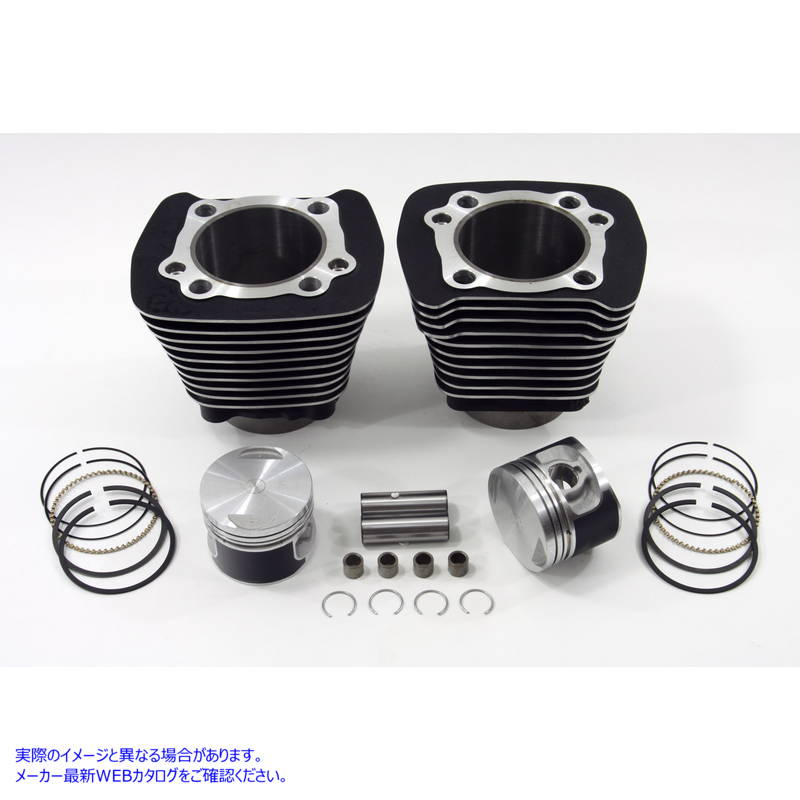 11-2626 スポーツスター 1200cc シリンダーとピストンキット ブラック Sportster 1200cc Cylinder and Piston Kit Black 取寄せ