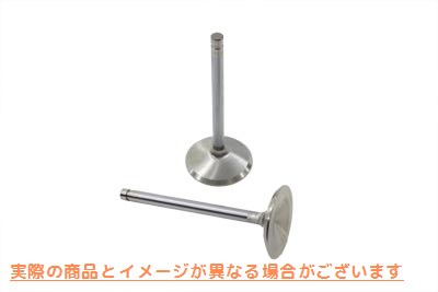 11-9060 ステンレス製インテークバルブ Stainless Steel Intake Valve 取寄せ Vツイン (検索用／ Manley 99060-2