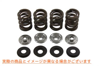 11-9229 チタンバルブスプリングリフトキット 取寄せ Vツイン Titanium Valve Spring Lift Kit (検索用／ Manley 99229