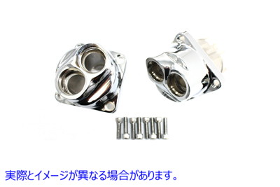 11-9506 クロームタペットブロックセット Chrome Tappet Block Set 取寄せ Vツイン (検索用／