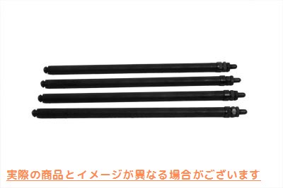 11-9523 スチール製油圧プッシュロッドセット 取寄せ Vツイン Steel Hydraulic Pushrod Set (検索用／17904-66