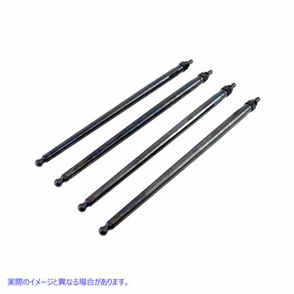 11-9704 調整可能なプッシュロッドセット 取寄せ Vツイン Adjustable Pushrod Set (検索用／