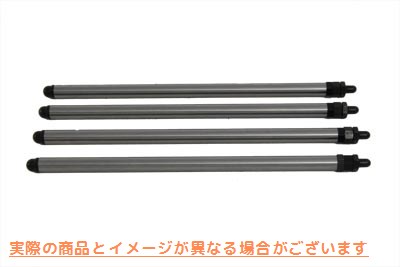 11-9872 調整可能なクロモリプッシュロッドセット 取寄せ Vツイン Adjustable Chromoly Pushrod Set (検索用／ Andrews 240030