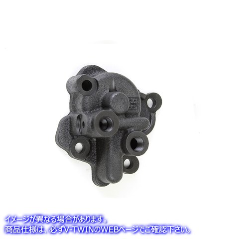 12-0109 パーカーライズドオイルポンプカバー 取寄せ Vツイン Parkerized Oil Pump Cover (検索用／