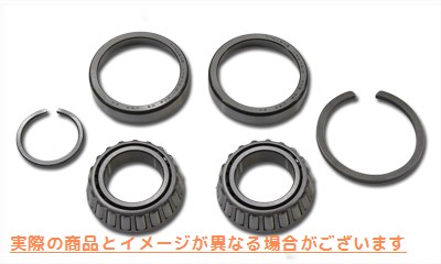 12-0309 左クランクケースメインベアリングセット Left Crankcase Main Bearing Set 取寄せ Vツイン (検索用／9028 Timken LM670