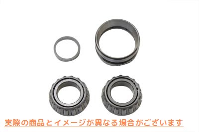 12-0322 左クランクケースメインベアリングセット 取寄せ Vツイン Left Crankcase Main Bearing Set (検索用／24729-52 Timken 0