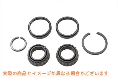 12-0323 左クランクケースメインベアリングセット 取寄せ Vツイン Left Crankcase Main Bearing Set (検索用／24729-74 Timken L