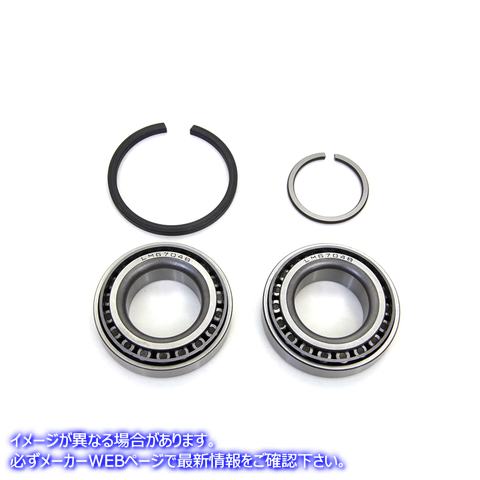 12-0428 左クランクケースメインベアリングセット Left Crankcase Main Bearing Set 取寄せ Vツイン (検索用／9028