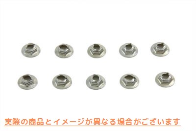 12-0575 テールランプマウントナット Tail Lamp Mount Nuts 取寄せ Vツイン (検索用／7501