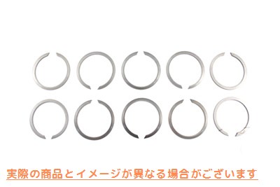 12-0942 排気ポートスナップリング Exhaust Port Snap Rings 取寄せ Vツイン (検索用／65325-83