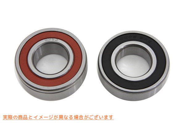 12-0996 前後ホイールベアリングセット Front and Rear Wheel Bearing Set 取寄せ Vツイン (検索用／9252/9276A