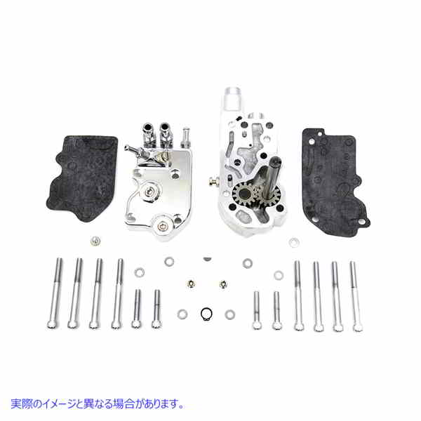 12-9969 ポリッシュオイルポンプアセンブリ Polished Oil Pump Assembly 取寄せ Vツイン (検索用／