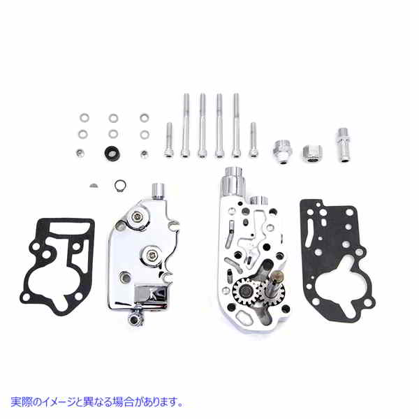 12-9976 クロームオイルポンプアセンブリ Chrome Oil Pump Assembly 取寄せ Vツイン (検索用／