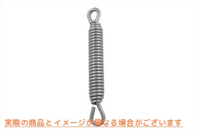 13-0143 ネズミ捕りクラッチブースタースプリングクローム 取寄せ Vツイン Mousetrap Clutch Booster Spring Chrome (検索用／38