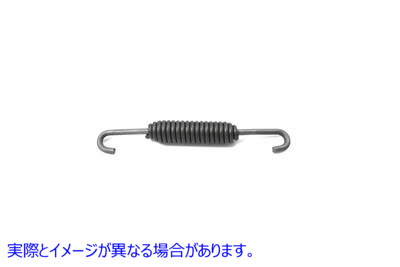 13-0150 ブラック ブレーキ ペダル スプリング 取寄せ Vツイン Black Brake Pedal Spring (検索用／42427-26