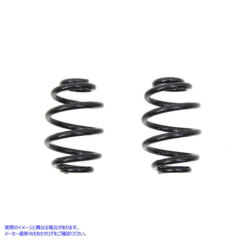 13-0474 ブラック 3 インチ シート スプリング セット Black 3 inch Seat Spring Set 取寄せ Vツイン (検索用／